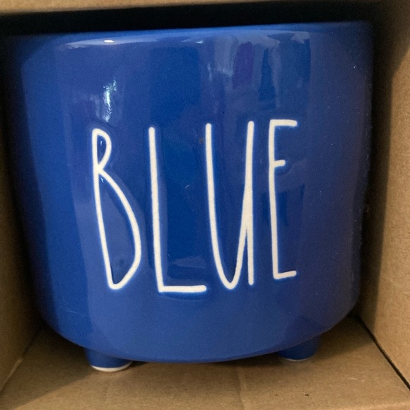 Rae Dunn Red White Blue Mini Planter Set - Picture 4 of 7